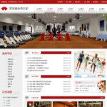 健身俱乐部网站模板